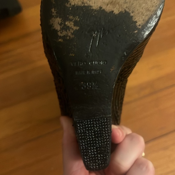 Giuseppe Zanotti python wedge boot - Picture 5 of 9